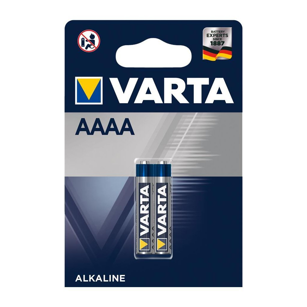 картинка Батарейка VARTA (LR8D425) AAAA alkaline BLI 2 (04061) (04061101402) от магазина Chako.ua