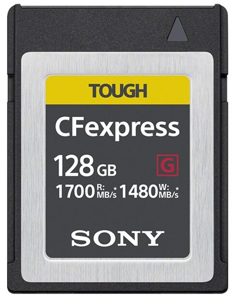картинка Картка пам'яті Sony 128 GB CFexpress Type B CEBG128.SYM от магазина Chako.ua