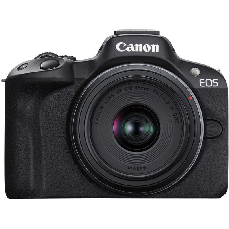 картинка Canon EOS R50+ RF-S 18-45 IS STM Black  от магазина Chako.ua