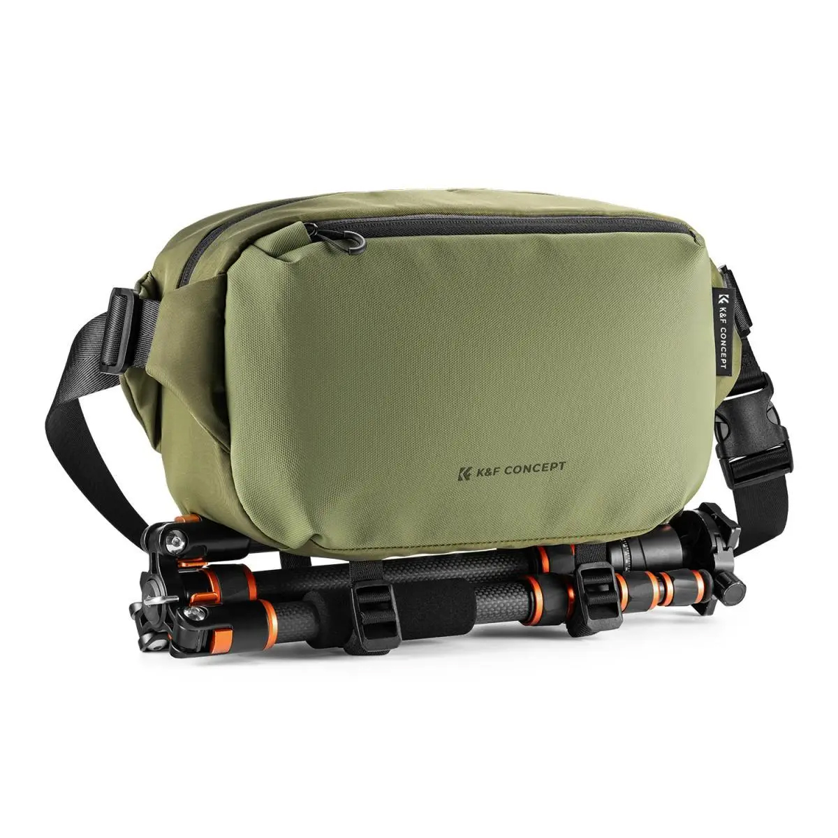 картинка KF13.157V2 - Фотосумка K&F Concept Сумка K&F Concept Alpha Camera Sling Bag Green, 10L от магазина Chako.ua